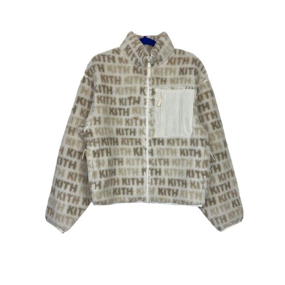 KITH Women's Waverly Monogram Fleece NEW - Picture 1 of 10
